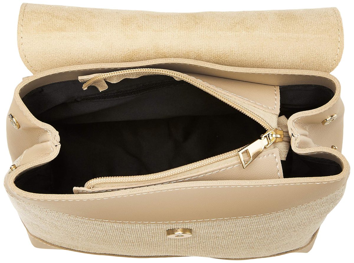 Flavia Women's Handbag (Beige)