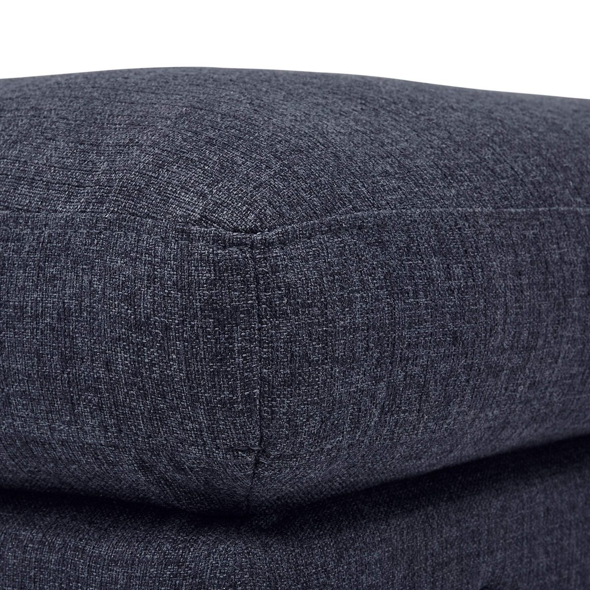 Stone & Beam Bradbury Chesterfield Modern Tufted Ottoman, 30.3"W, Navy (Renewed)