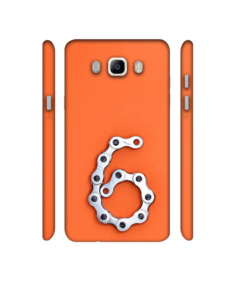 Amazon Brand - Solimo Designer Number Six 3D Printed Hard Back Case Mobile Cover for Samsung Galaxy J5 (2016)