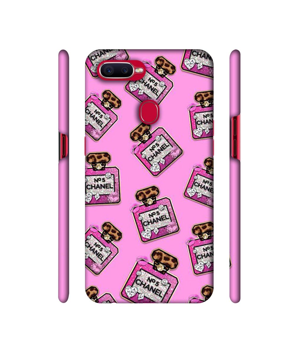 Amazon Brand - Solimo Designer Perfume Bottles 3D Printed Hard Back Case Mobile Cover for Oppo F9