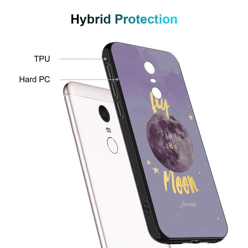 Amazon Brand - Solimo Designer Moon Printed Hard Back Case Mobile Cover for Xiaomi Redmi 5 (D1279)