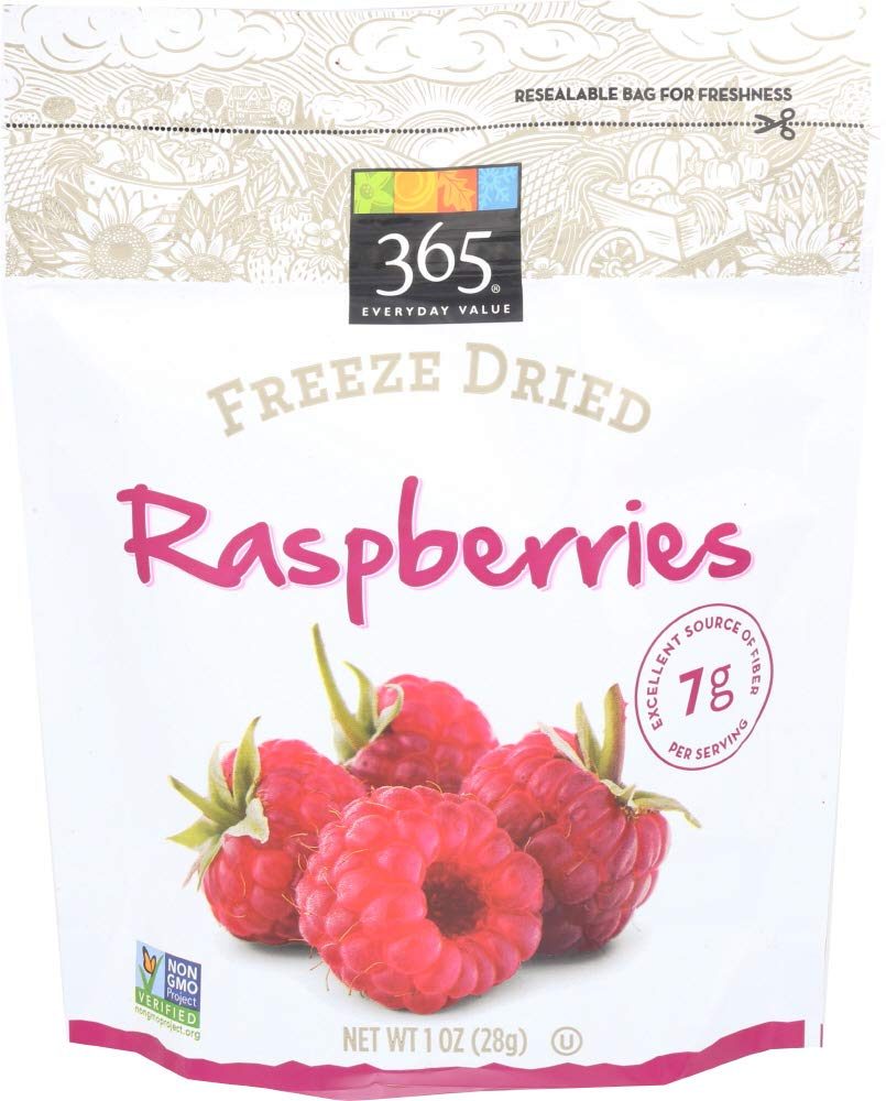 365 Everyday Value, Raspberries, Freeze Dried, 1 oz