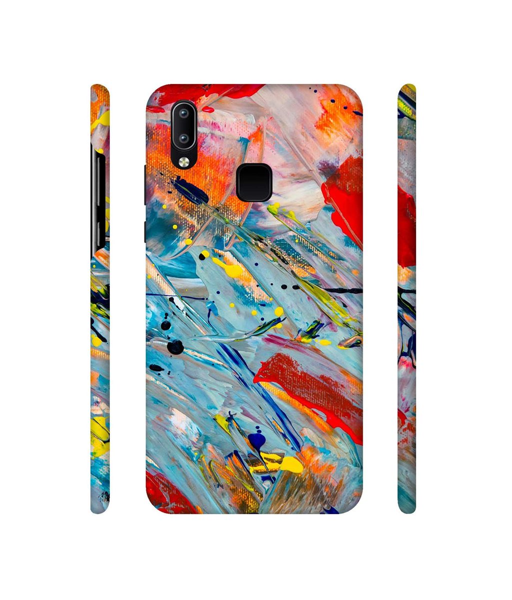 Amazon Brand - Solimo Designer Colour Texture 3D Printed Hard Back Case Mobile Cover for Vivo Y95