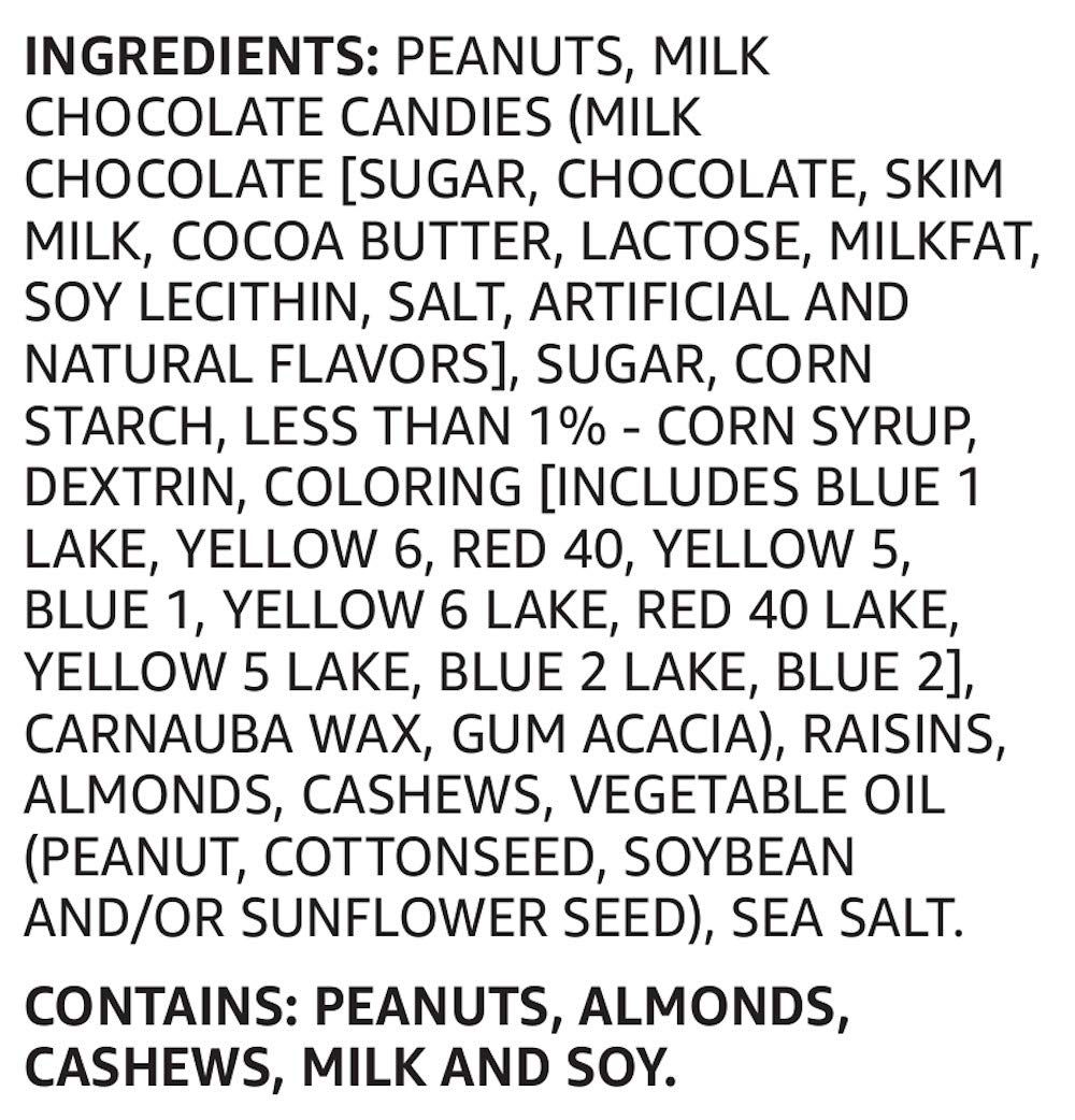Amazon Brand - Happy Belly Nuts, Chocolate & Dried Fruit Trail Mix, 48 ounce