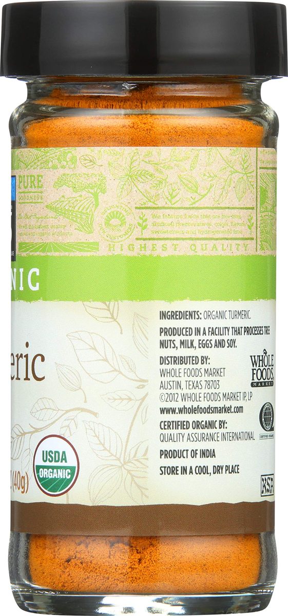 365 Everyday Value, Organic Turmeric, 1.41 oz