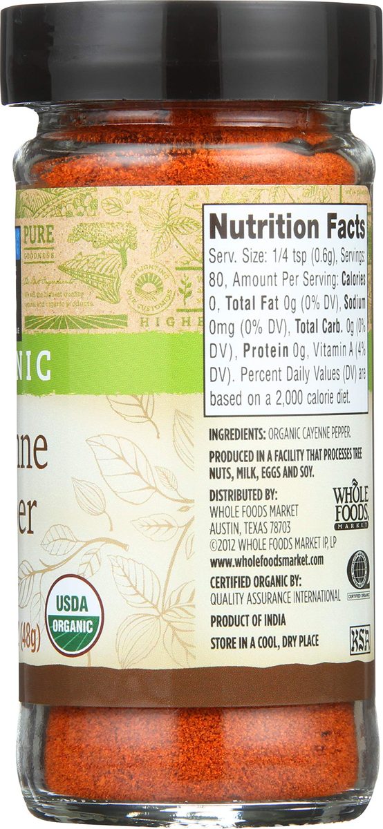 365 Everyday Value, Organic Cayenne Pepper, 1.69 oz