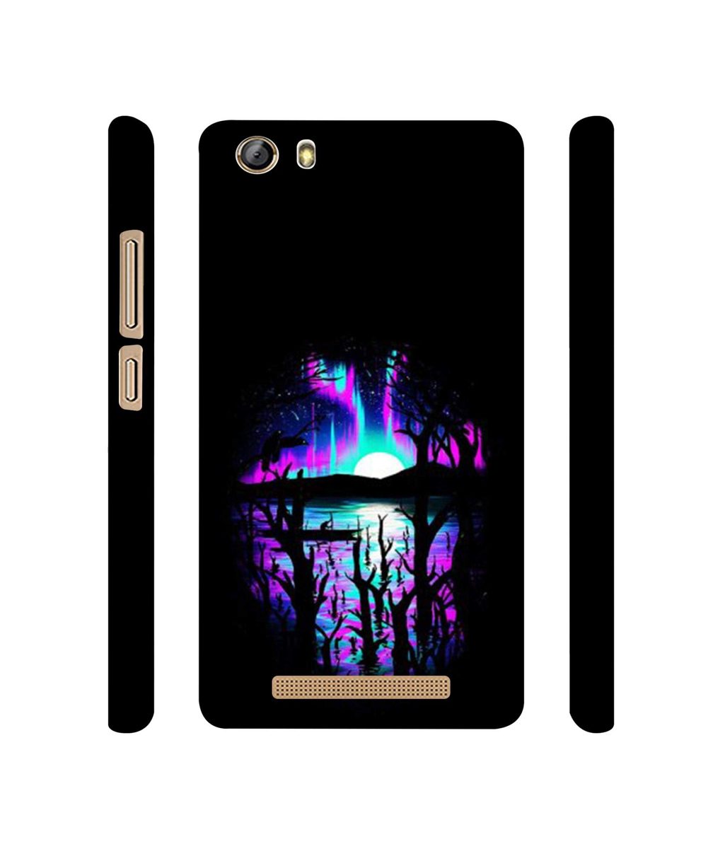 Amazon Brand - Solimo Designer Dark Scenery 3D Printed Hard Back Case Mobile Cover for Gionee Marathon M5 lite