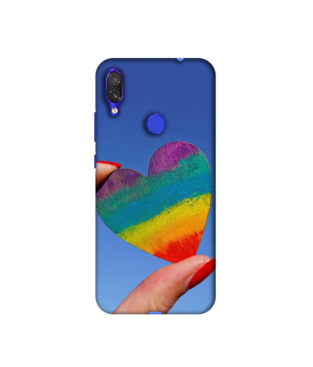 Amazon Brand - Solimo Designer Heart 3D Printed Hard Back Case Mobile Cover for Xiaomi Redmi Note 7 Pro
