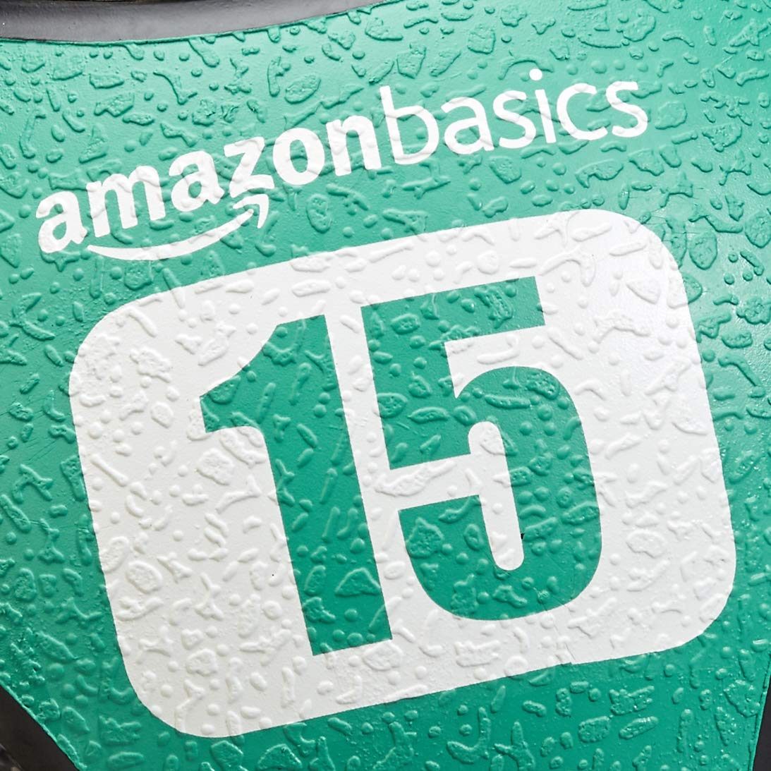 AmazonBasics Double Grip Type Medicine Ball, 15-lb