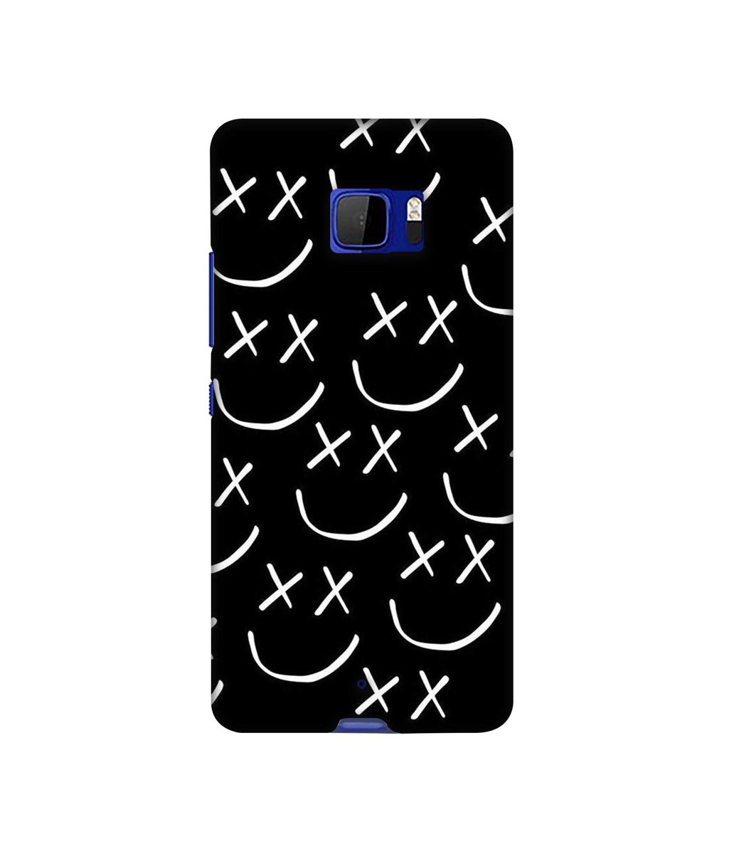 Amazon Brand - Solimo Designer Cross Texture 3D Printed Hard Back Case Mobile Cover for HTC U Ultra
