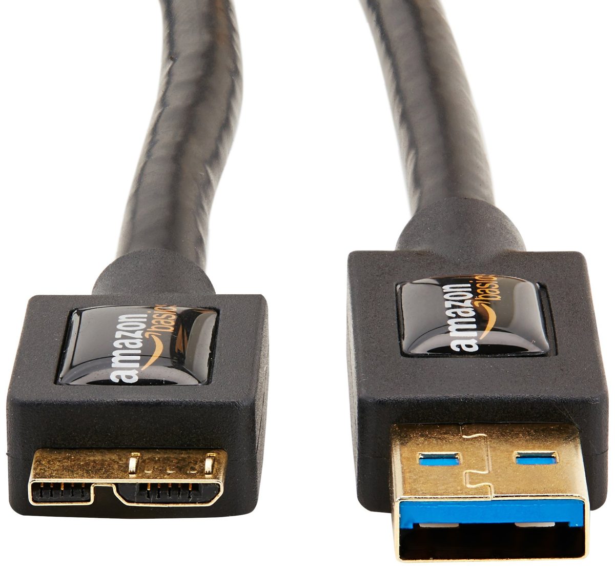 AmazonBasics USB 3.0 Cable - A-Male to Micro-B - 6 Feet (1.8 Meters)