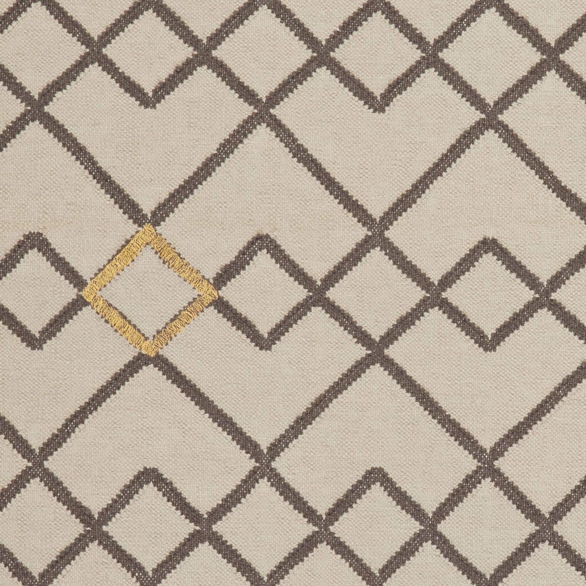 Amazon Brand – Rivet Modern Moroccan Inspired Area Rug, 4 x 6 Foot, Multicolor Yellow Accent