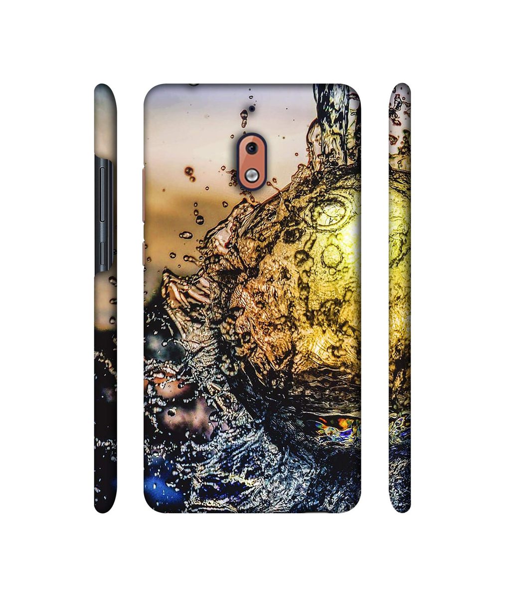Amazon Brand - Solimo Designer Water Drop Reflection 3D Printed Hard Back Case Mobile Cover for Nokia 2.1