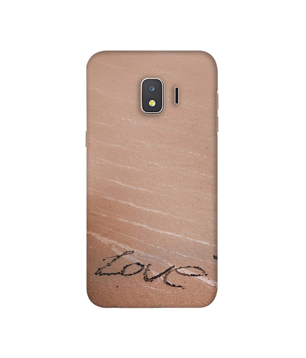 Amazon Brand - Solimo Designer Love 3D Printed Hard Back Case Mobile Cover for Samsung Galaxy J2 Core