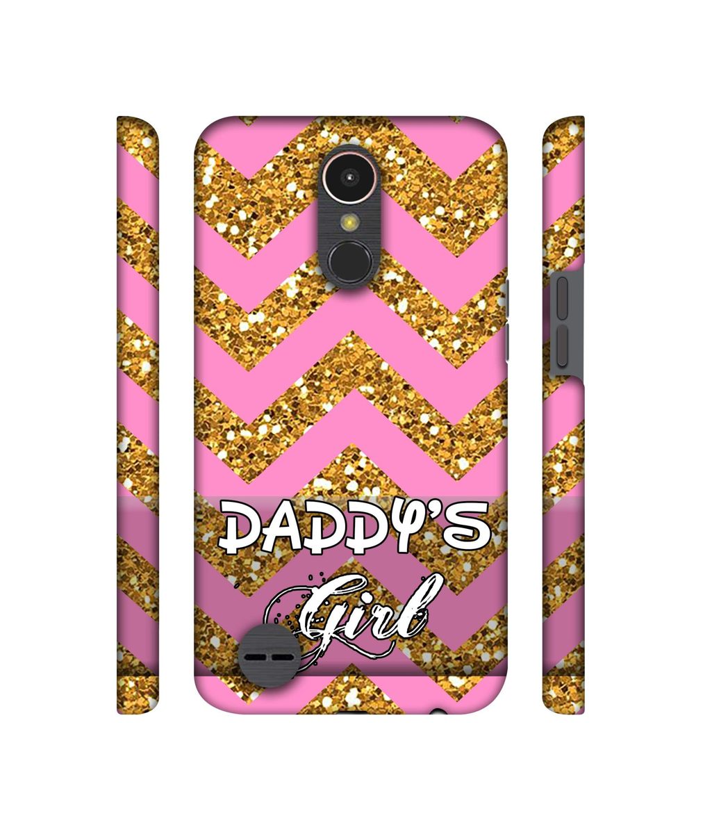 Amazon Brand - Solimo Designer Daddy's Girl 3D Printed Hard Back Case Mobile Cover for LG K10 (2017)