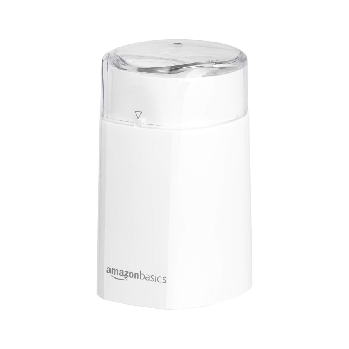 AmazonBasics Electric Coffee Bean Grinder, White