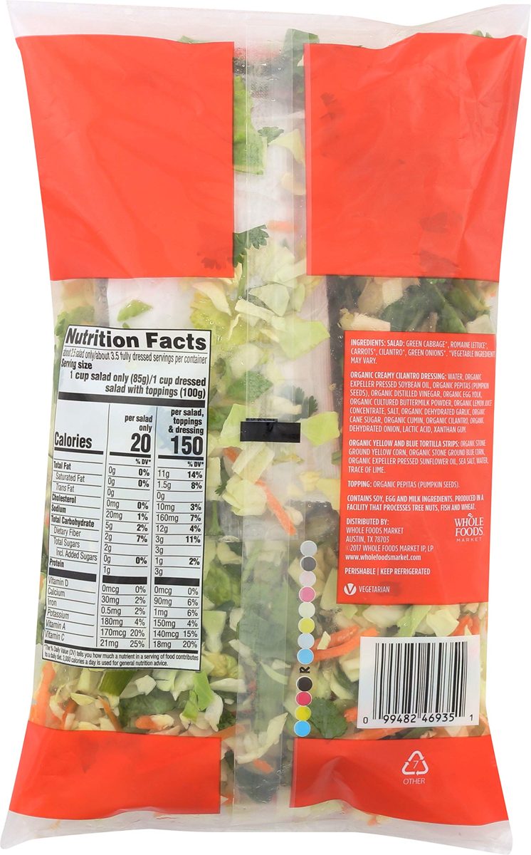 365 EVERYDAY VALUE Chopped Southwest Salad Kit, 11.5 OZ