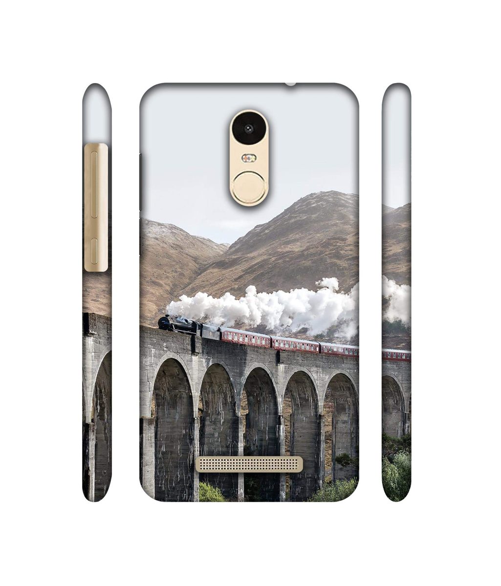 Amazon Brand - Solimo Designer Steam Train 3D Printed Hard Back Case Mobile Cover for Xiaomi Redmi Note 3