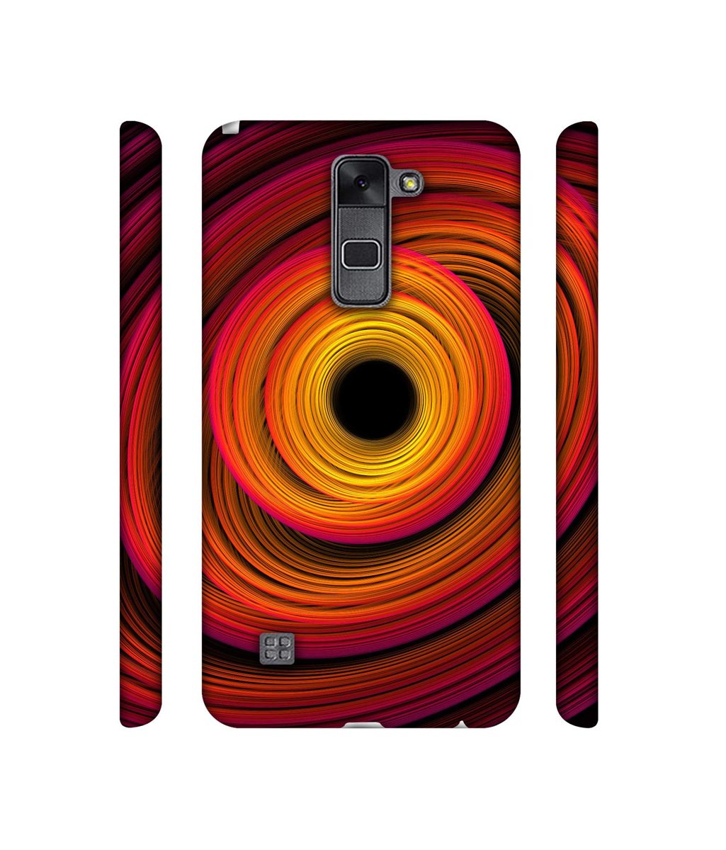 Amazon Brand - Solimo Designer Circle Patternn 3D Printed Hard Back Case Mobile Cover for LG Stylus 2