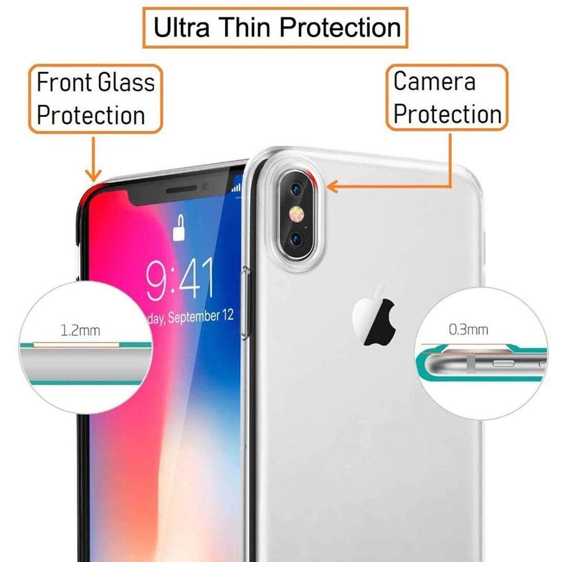 Amazon Brand - Solimo Anti Dust Plug Mobile Cover (Soft & Flexible Back case), for Samsung Galaxy A51 (Transparent)