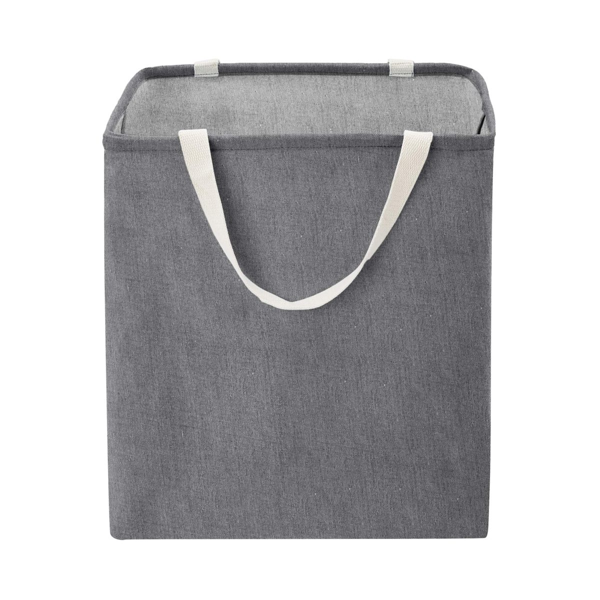 AmazonBasics Fabric Storage Bin - Large Cube, Charcoal Grey