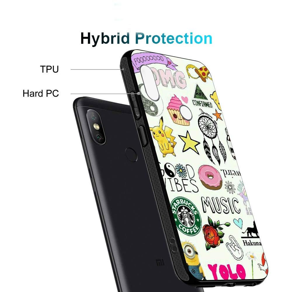 Amazon Brand - Solimo Designer Music Printed Hard Back Case Mobile Cover for Redmi Note 5 Pro (D1276)