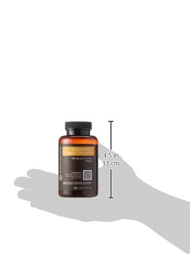 Amazon Elements Turmeric Root Extract 500 mg, 65 Capsules