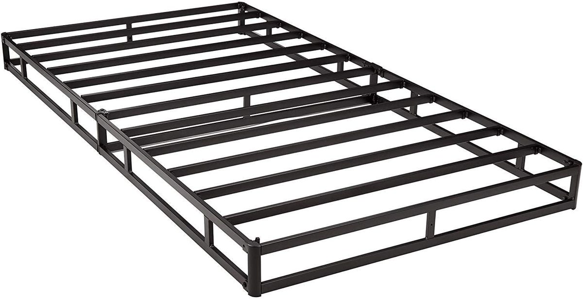 AmazonBasics Mattress Foundation / Smart Box Spring for Twin XL Size Bed, Tool-Free Easy Assembly - 5-Inch, Twin XL