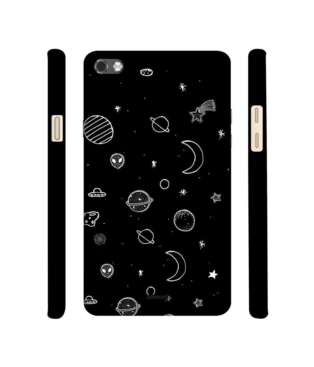 Amazon Brand - Solimo Designer Solar System 3D Printed Hard Back Case Mobile Cover for Micromax Canvas Sliver 5 Q450