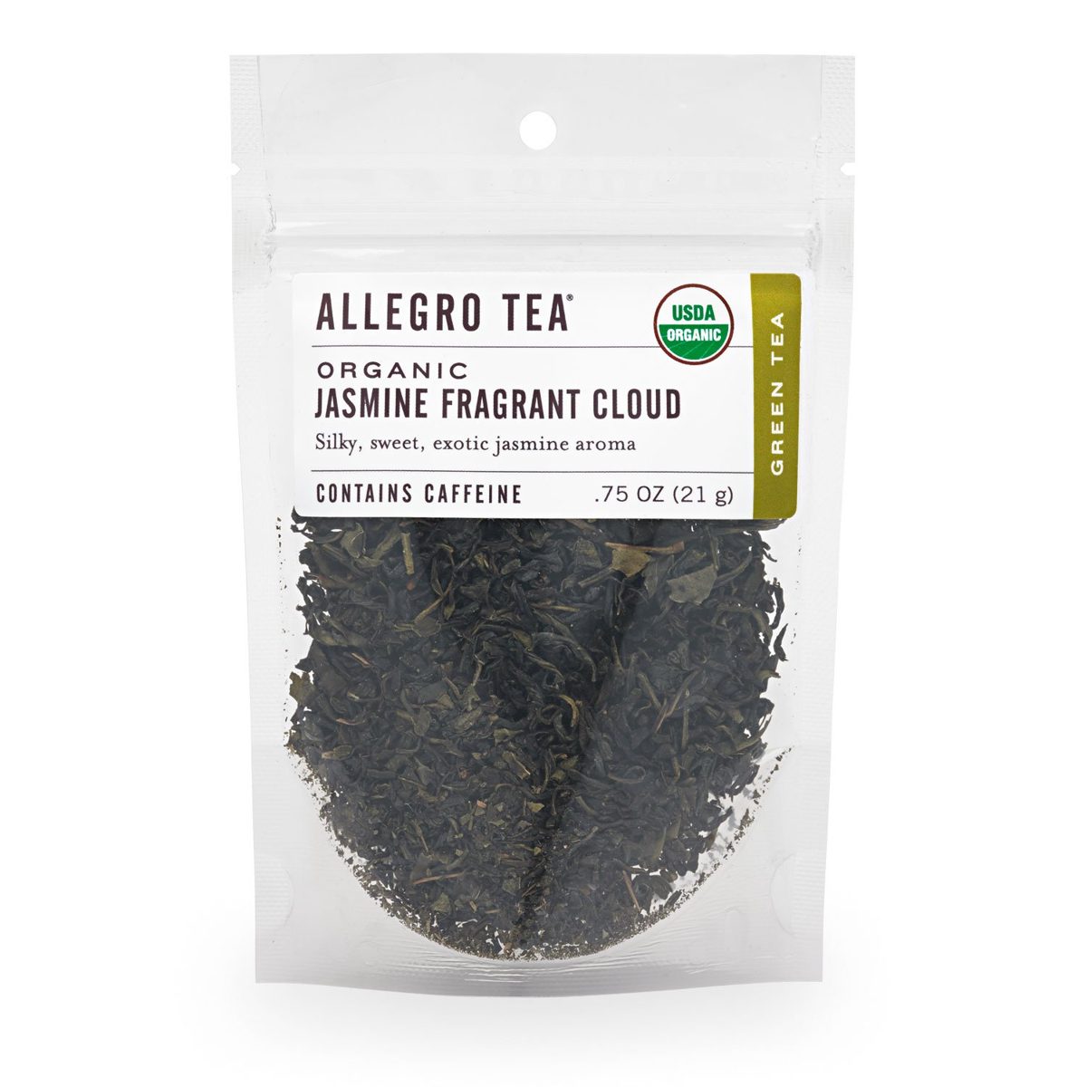 Allegro, Tea Jasmine Fragrant Cloud Organic, 0.75 Ounce