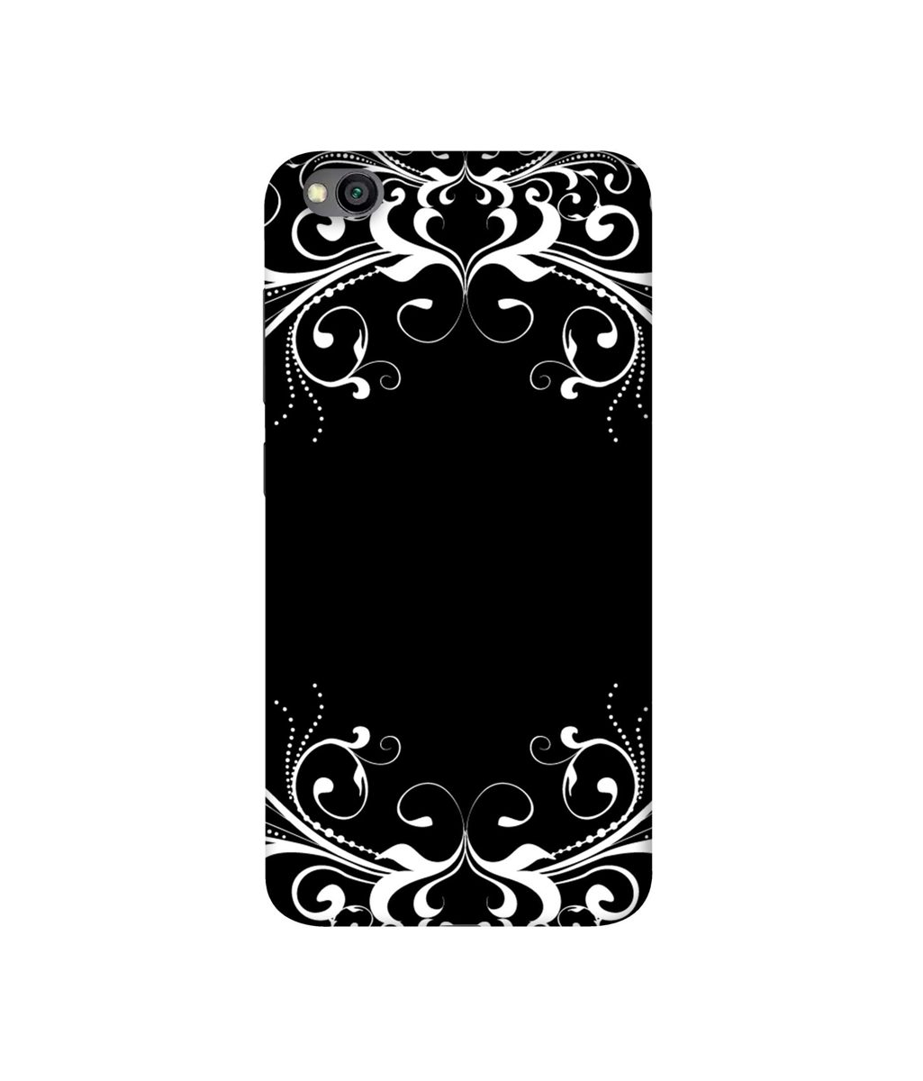 Amazon Brand - Solimo Designer Round Flower Crown 3D Printed Hard Back Case Mobile Cover for Xiaomi Redmi Go