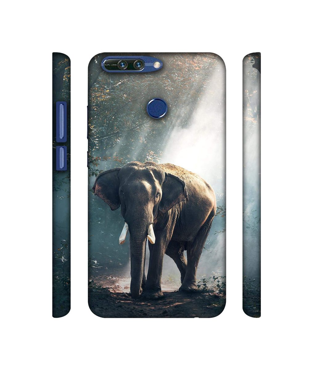 Amazon Brand - Solimo Designer Elephant 3D Printed Hard Back Case Mobile Cover for Huawei Honor 8 Pro