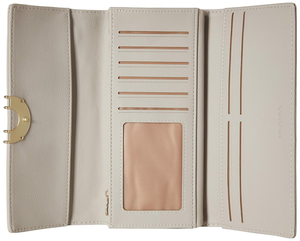 Flavia Women's Clutch (Grey)