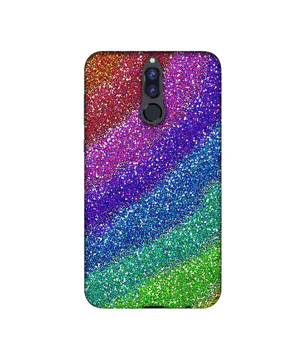 Amazon Brand - Solimo Designer Multicolor Sparkle 3D Printed Hard Back Case Mobile Cover for Huawei Honor 9i