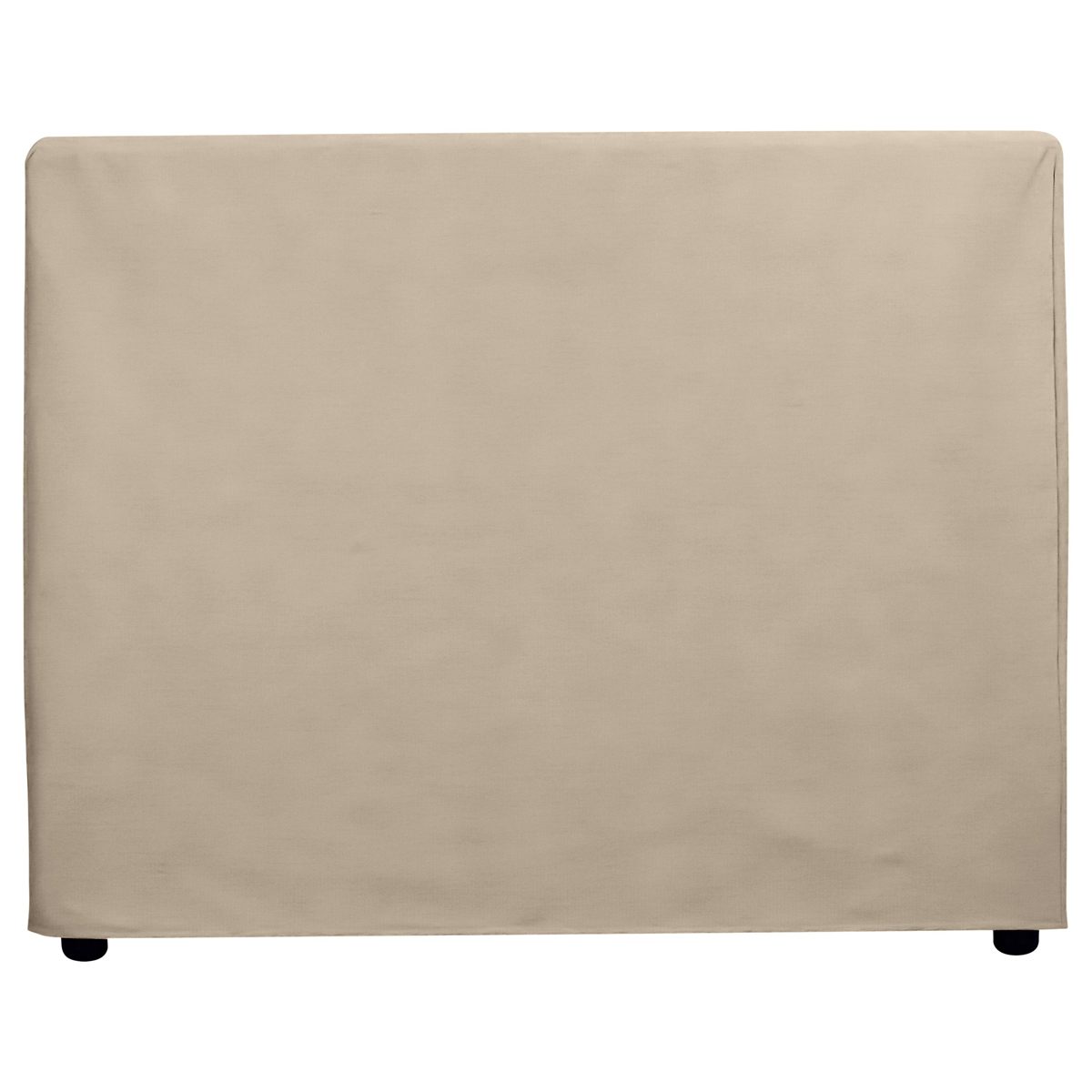 Stone & Beam Katama Slipcover King Headboard, 83"W, Spinnsol Cocoa