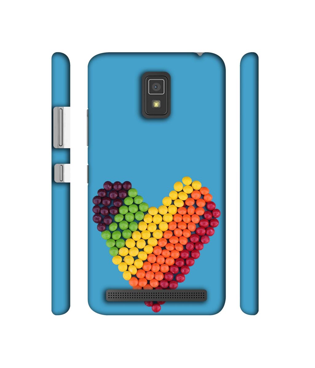 Amazon Brand - Solimo Designer Ball Heart 3D Printed Hard Back Case Mobile Cover for Lenovo A6600