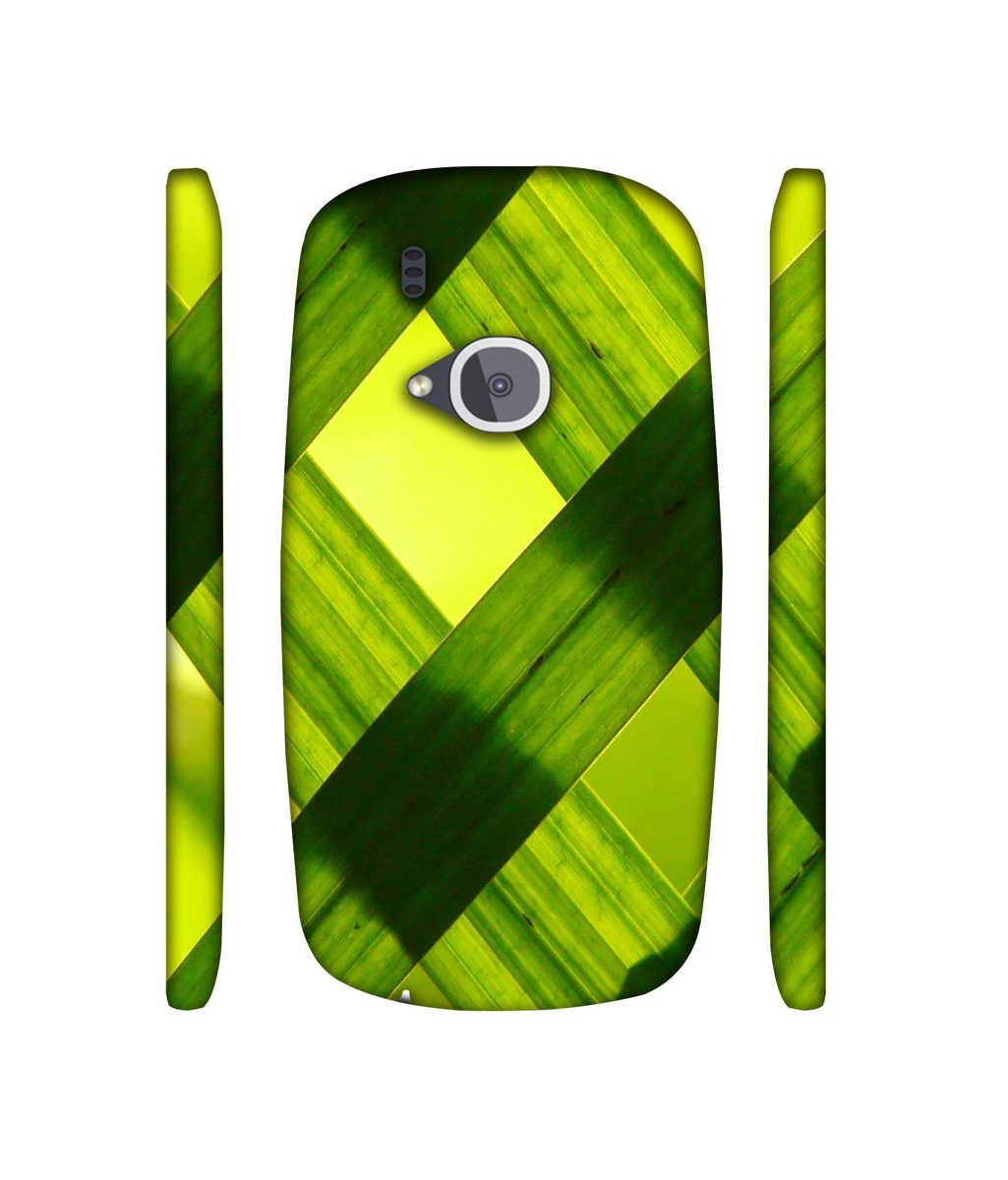 Amazon Brand - Solimo Designer Leafs Texture 3D Printed Hard Back Case Mobile Cover for Nokia 3310