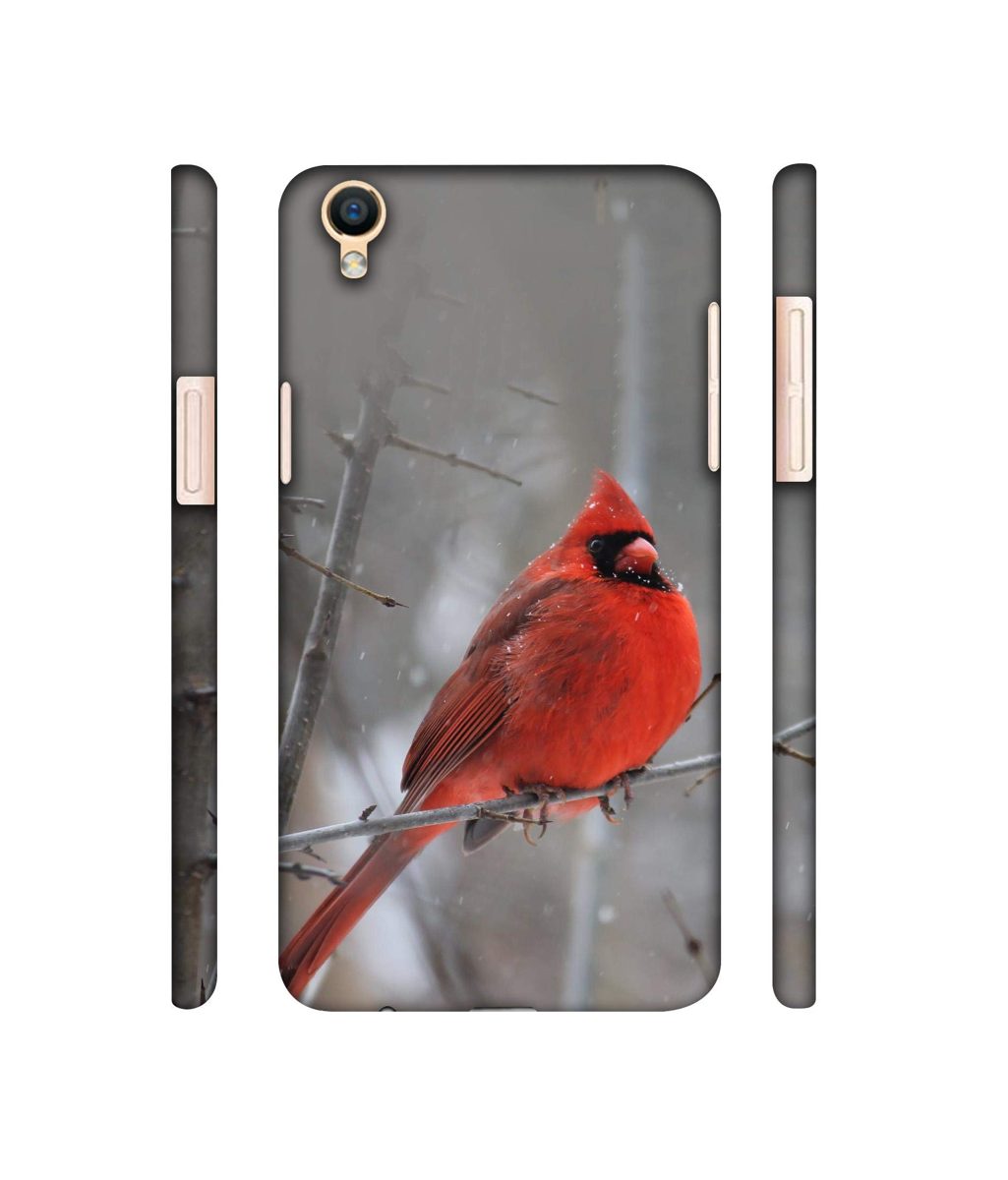 Amazon Brand - Solimo Designer Red Engry Bird 3D Printed Hard Back Case Mobile Cover for Oppo F1 Plus