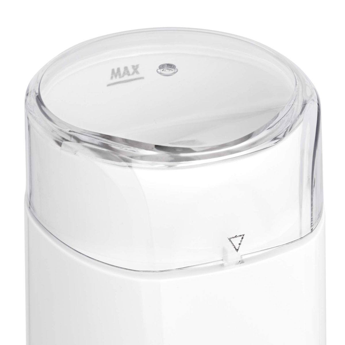 AmazonBasics Electric Coffee Bean Grinder, White