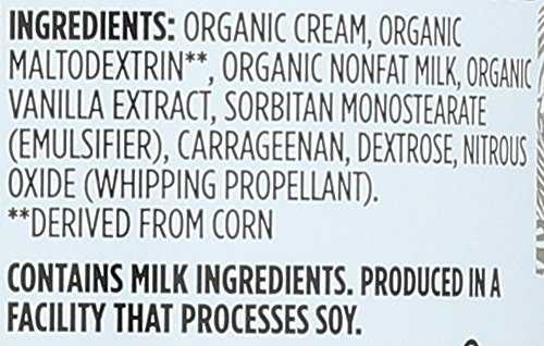 365 EVERYDAY VALUE No Sugar Added Real Dairy Whipped Cream, 7 OZ
