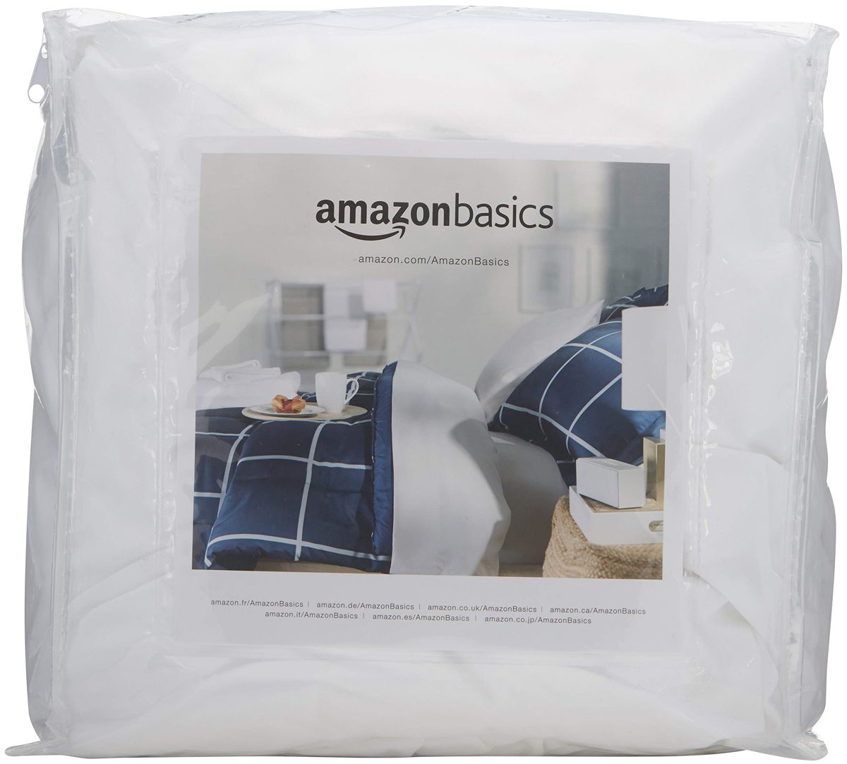 AmazonBasics Fully-Encased Waterproof Mattress Cover Protector