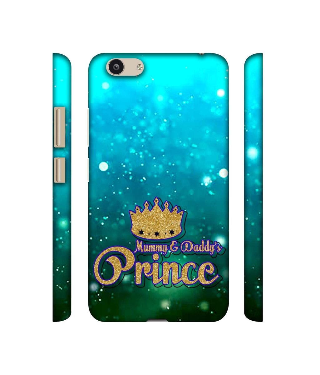 Amazon Brand - Solimo Designer Mummy & Daddy's Prince 3D Printed Hard Back Case Mobile Cover for Vivo Y53