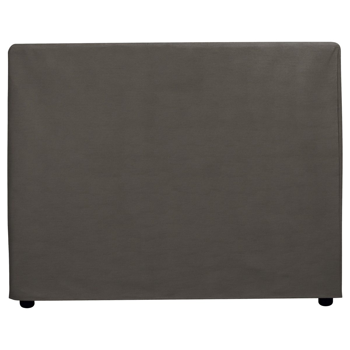 Amazon Brand – Stone & Beam Katama Slipcover King Headboard, 83"W, Spinnsol Iron