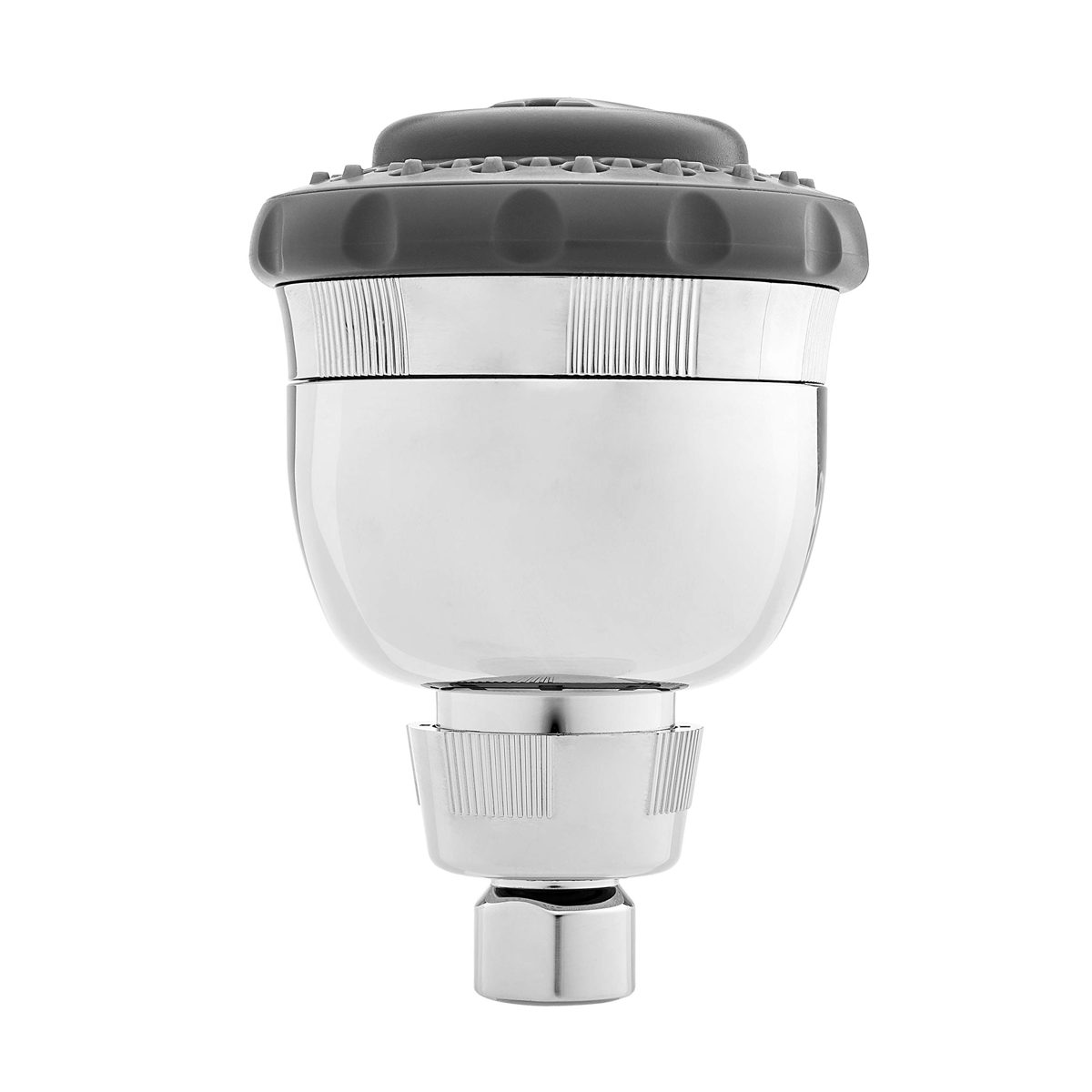 AmazonBasics Wall-Mounted Showerhead Water Filtration System | Equivalent To Culligan WSH-C125, Chrome Finish