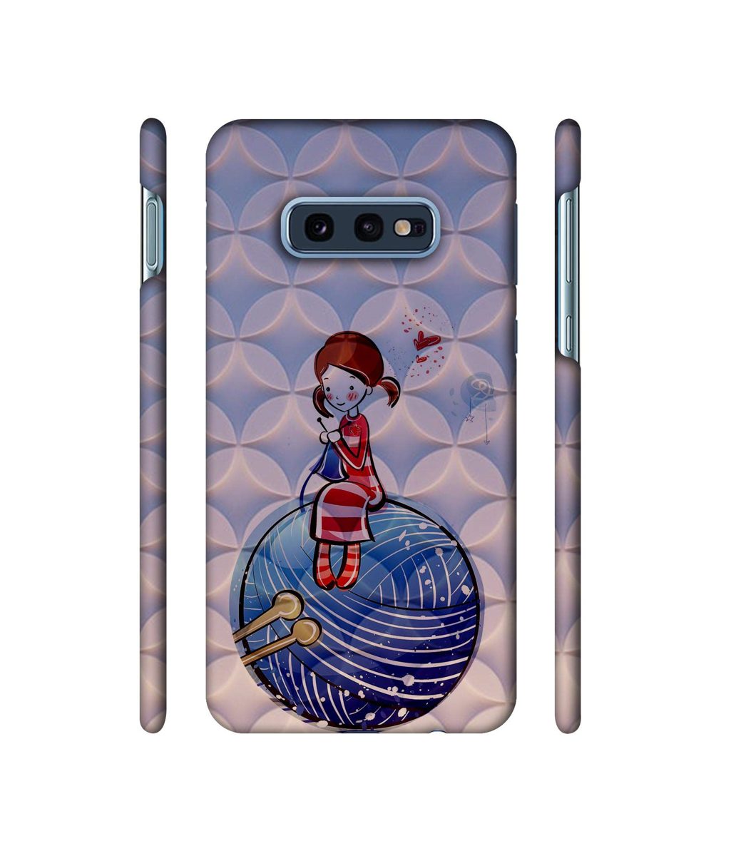 Amazon Brand - Solimo Designer Lady Vector Patternn 3D Printed Hard Back Case Mobile Cover for Samsung Galaxy S10e