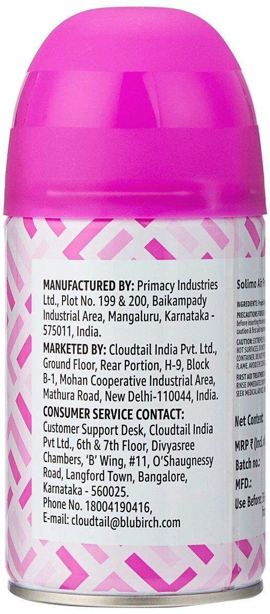 Amazon Brand - Solimo Automatic Air Freshener Refill
