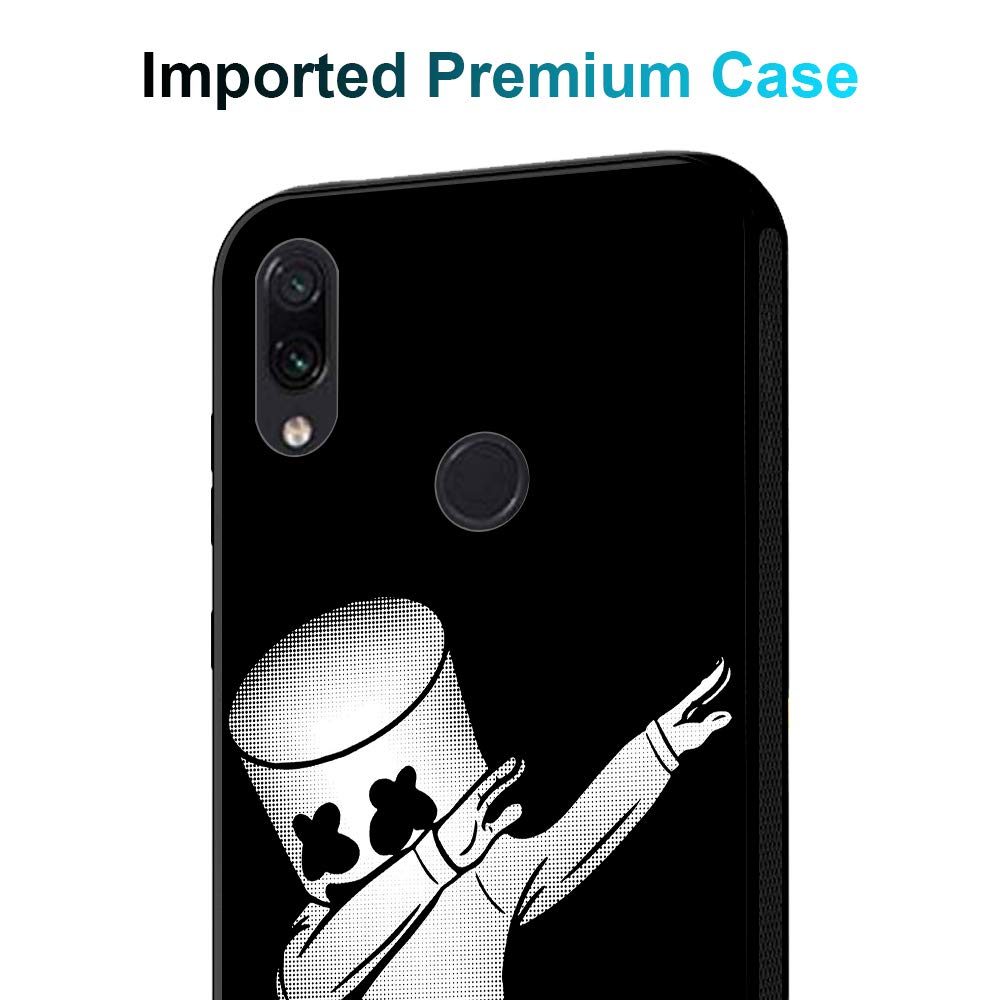 Amazon Brand - Solimo Designer Dab Marshmello Printed Hard Back Case Mobile Cover for Redmi Note 7 Pro & Redmi Note 7