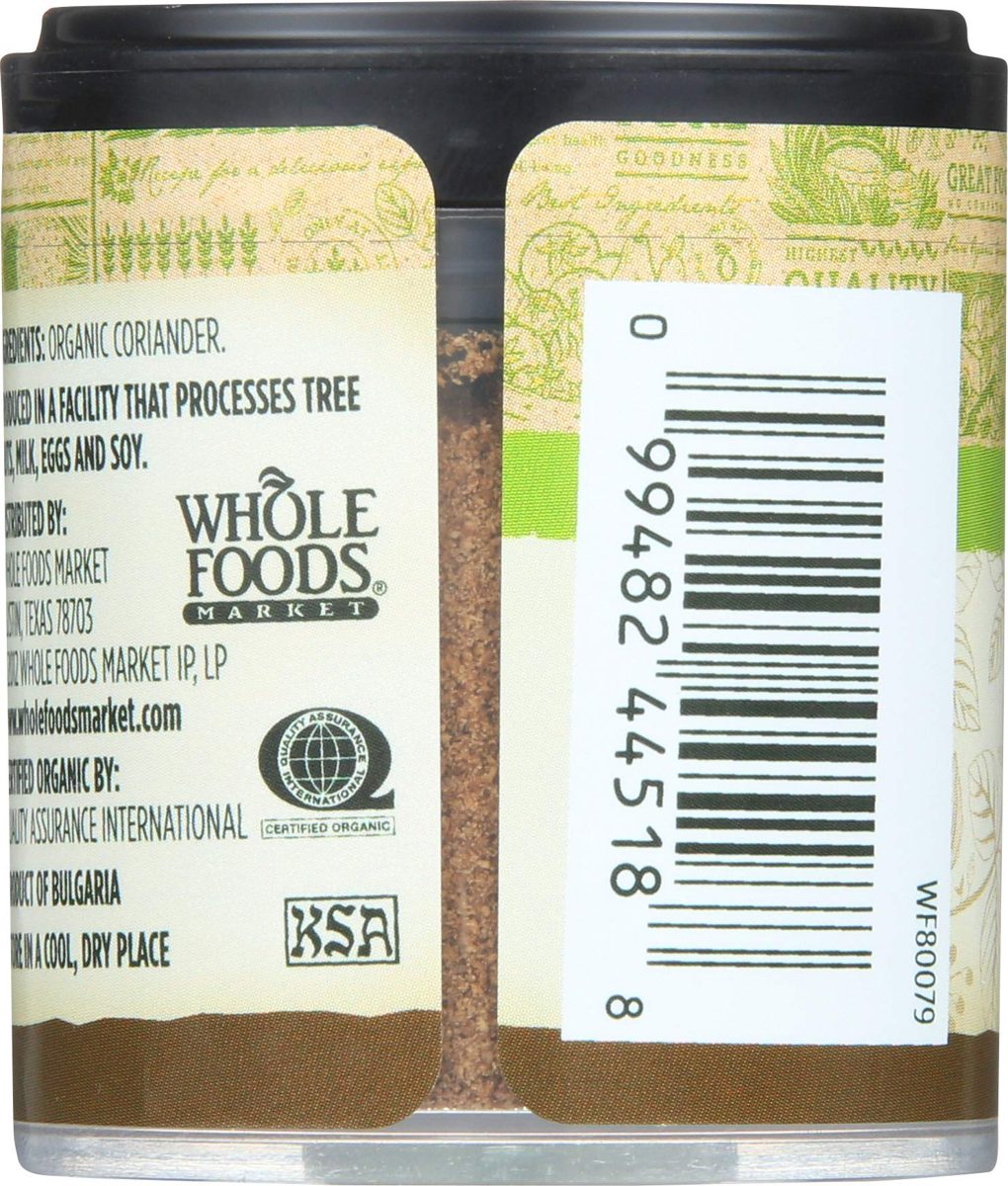 365 EVERYDAY VALUE Organic Ground Coriander, 0.35 OZ
