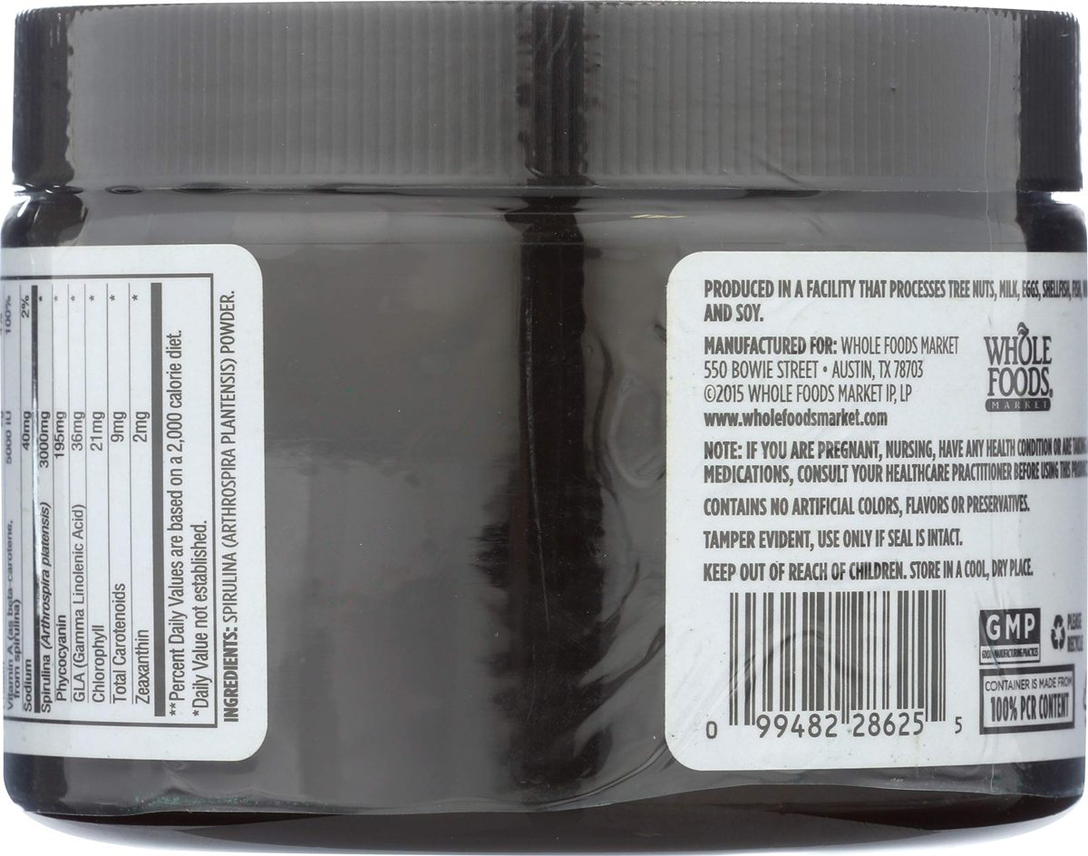 Whole Foods Market, Spirulina 3000mg, 5 oz