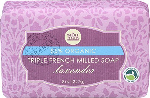 Whole Foods Market, Lavender Organic Triple Milled Soap, 8 Ounce